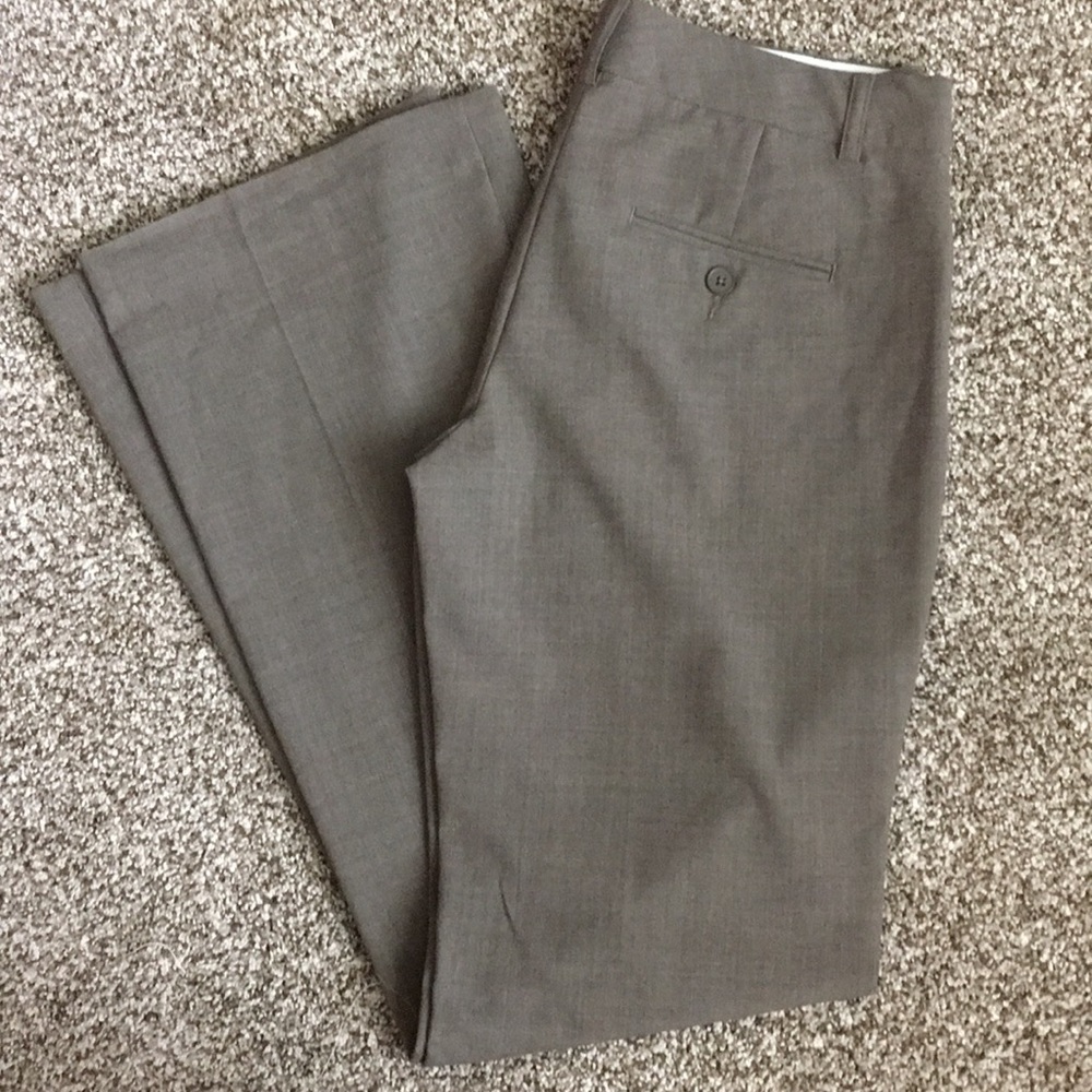 Express Editor slacks. Light brown